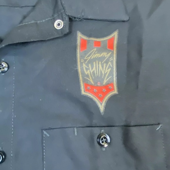 Jimmy Shine SPEED SHOP Work Shop Red Kap Large - Picture 3 of 7